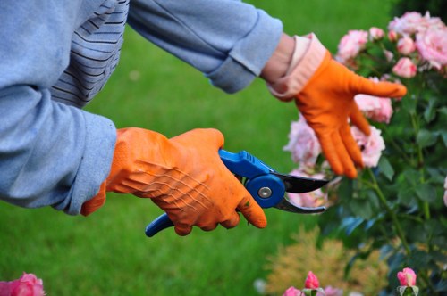 Transparent pricing breakdown for a garden service estimate